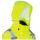 Men's Yellow Waterproof Insulated Hi-Vis Hooded Jacket